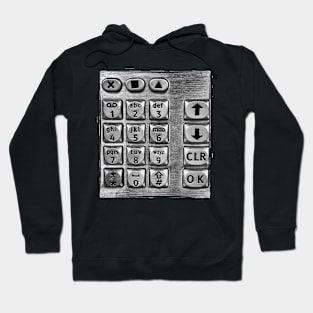 Retro callbox keypad Hoodie